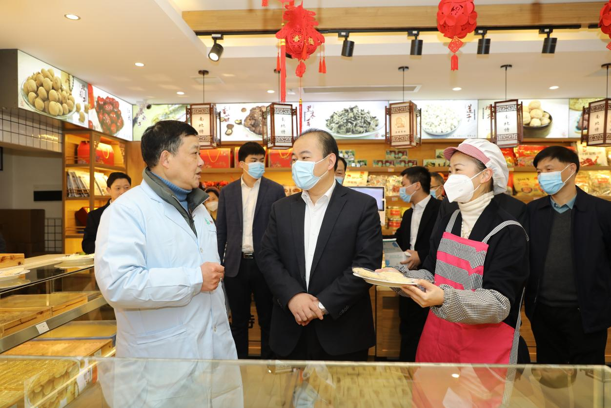 增信心、暖人心|市委副書(shū)記、市長(zhǎng)朱健一行 到南北特